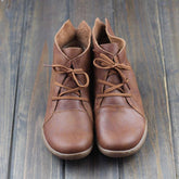 Ankle Booties Schnürschuhe Freizeitschuhe Flats
